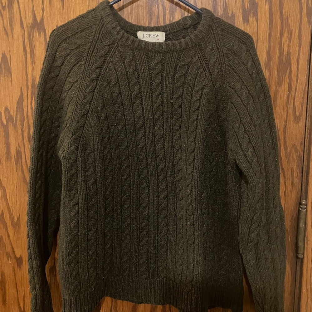 J. Crew Vintage Men’s Cable knit Sweater